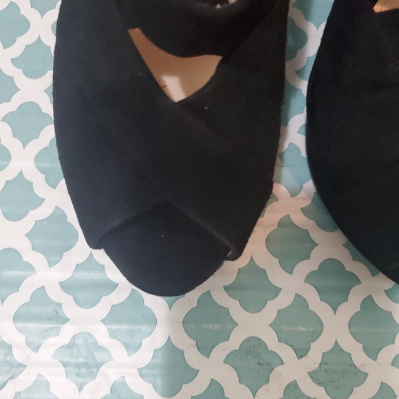 PRADASuede Cutout Accent Sandals - Picture 2 of 16